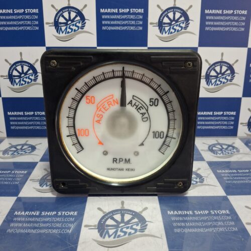 NUNOTANI KEIKI SEISAKUSHO JIS F 8521-FE130K RPM 100-100 SHAFT REVOLUTION INDICATOR RECEIVER