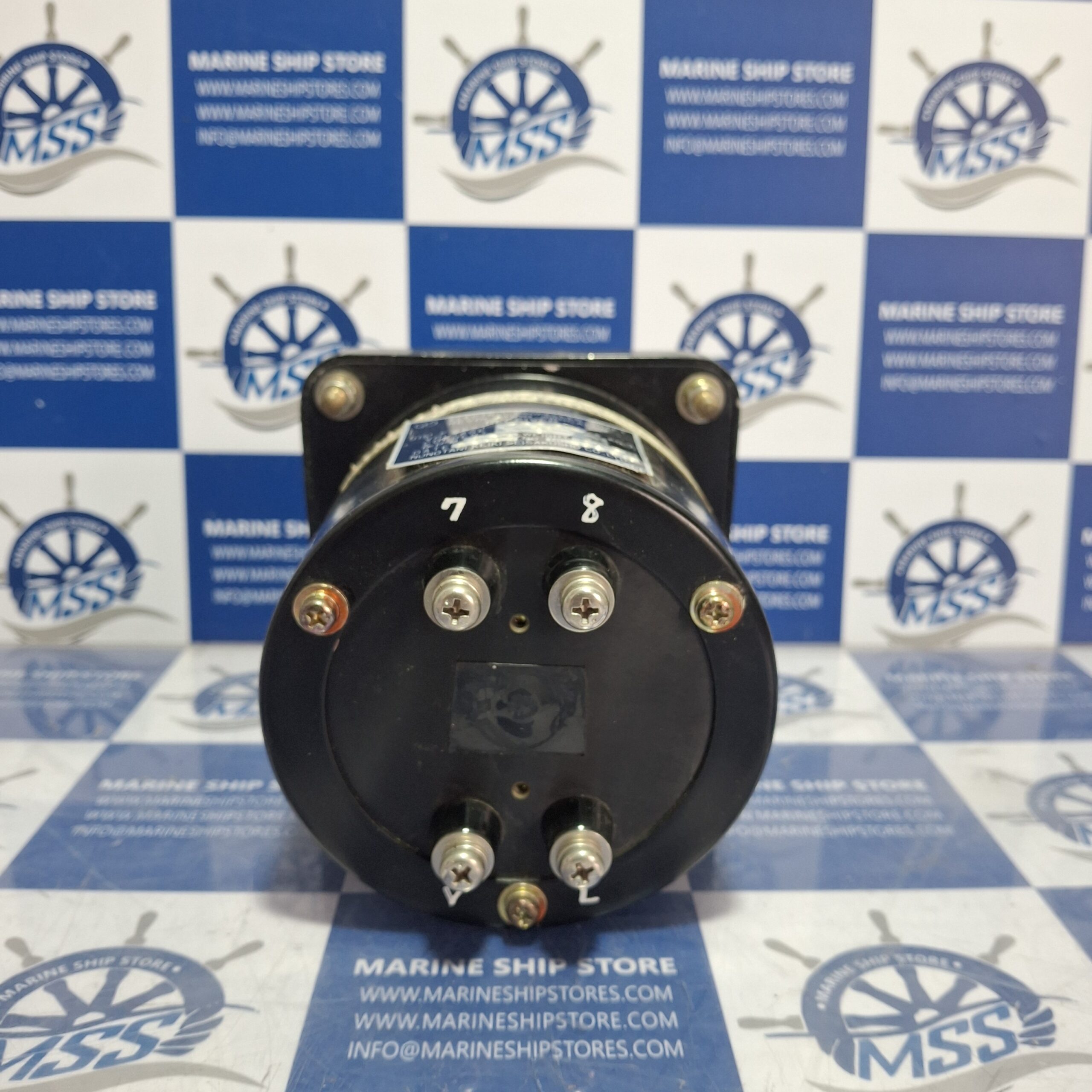 NUNOTANI KEIKI SEISAKUSHO JIS F 8524-FL90K RPM 100-100 SHAFT REVOLUTION INDICATOR RECEIVER-4 NUNOTANI KEIKI SEISAKUSHO JIS F 8524-FL90K RPM 100-100 SHAFT REVOLUTION INDICATOR RECEIVER