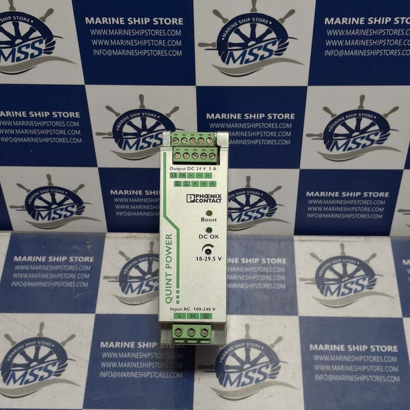 PHOENIX CONTACT QUINT-PS-1AC-24DC-5 REV-03 POWER SUPPLY-1 PHOENIX CONTACT QUINT-PS-1AC-24DC-5 REV-03 POWER SUPPLY