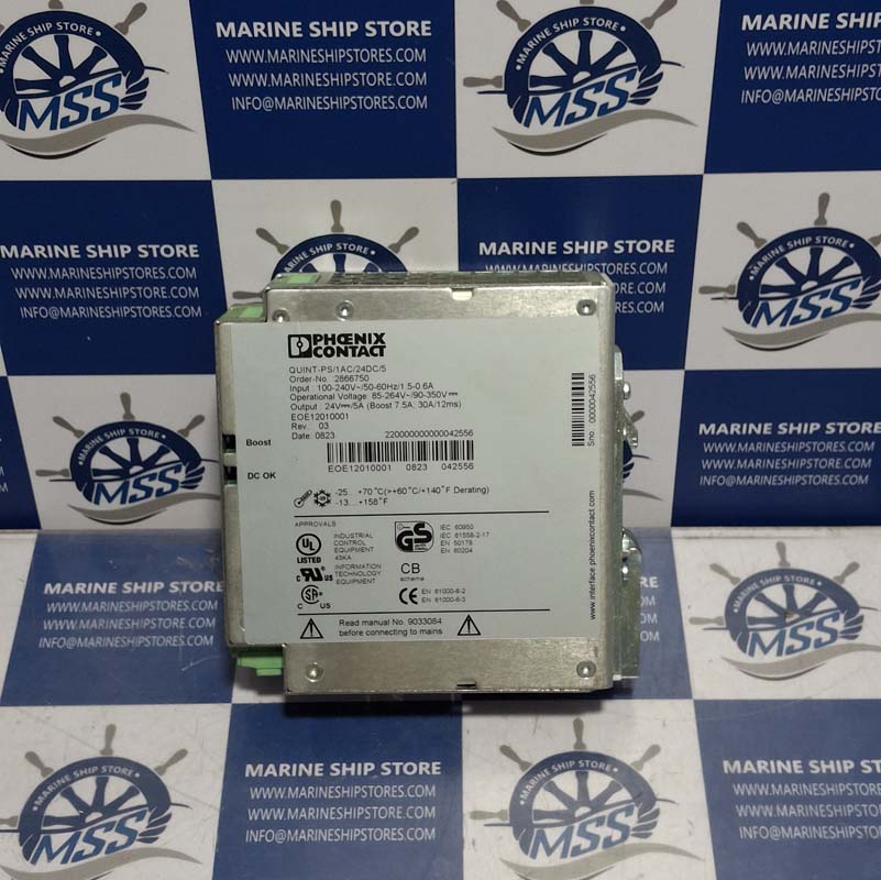 PHOENIX CONTACT QUINT-PS-1AC-24DC-5 REV-03 POWER SUPPLY-2 PHOENIX CONTACT QUINT-PS-1AC-24DC-5 REV-03 POWER SUPPLY