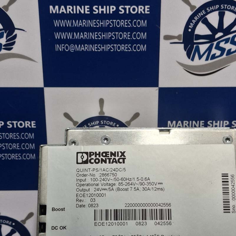 PHOENIX CONTACT QUINT-PS-1AC-24DC-5 REV-03 POWER SUPPLY-3 PHOENIX CONTACT QUINT-PS-1AC-24DC-5 REV-03 POWER SUPPLY