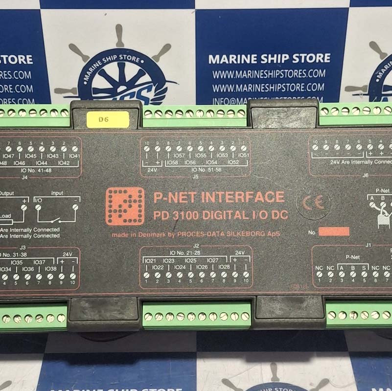 PROCES-DATA PD 3100 DIGITAL IO DC P-NET INTERFACE-2 PROCES-DATA PD 3100 DIGITAL IO DC P-NET INTERFACE