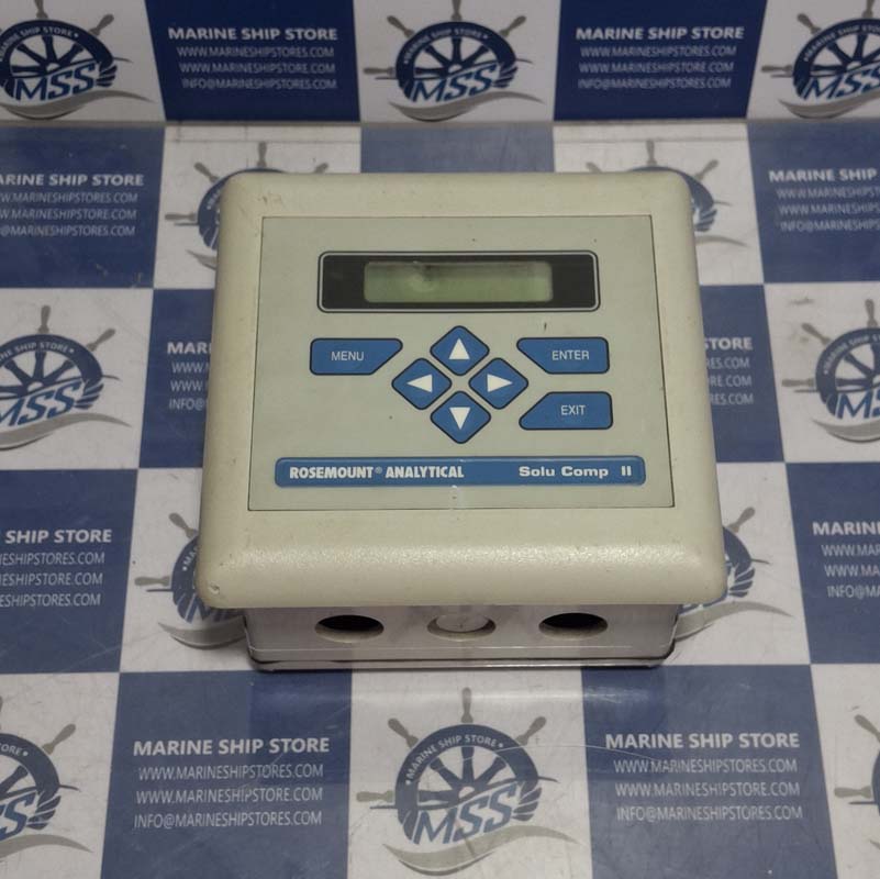 ROSEMOUNT ANALYTICAL 1055-01-10-20 VER-3.30 SOLU COMP II METER-1 ROSEMOUNT ANALYTICAL 1055-01-10-20 VER-3.30 SOLU COMP II METER