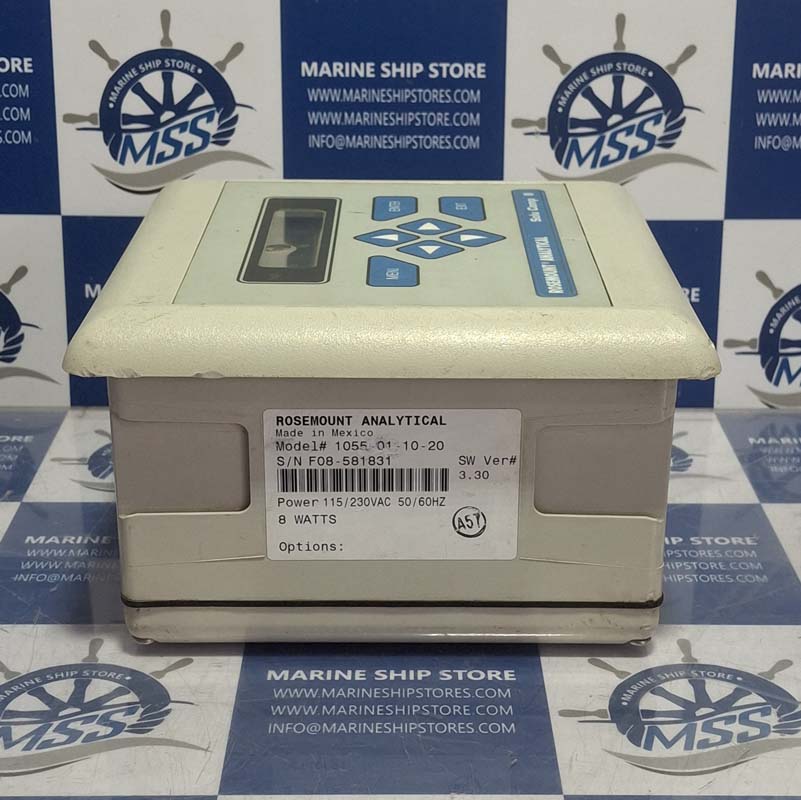 ROSEMOUNT ANALYTICAL 1055-01-10-20 VER-3.30 SOLU COMP II METER-2 ROSEMOUNT ANALYTICAL 1055-01-10-20 VER-3.30 SOLU COMP II METER