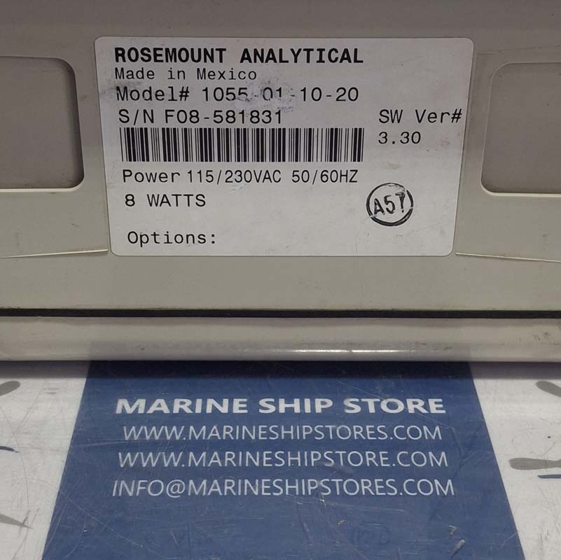 ROSEMOUNT ANALYTICAL 1055-01-10-20 VER-3.30 SOLU COMP II METER-3 ROSEMOUNT ANALYTICAL 1055-01-10-20 VER-3.30 SOLU COMP II METER