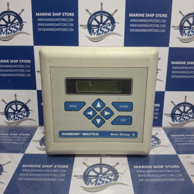 ROSEMOUNT ANALYTICAL 1055-01-10-20 VER-3.30 SOLU COMP II METER