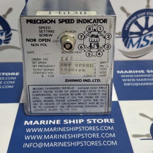 SHINKO 14030 1620-RPM PRECISION SPEED INDICATOR