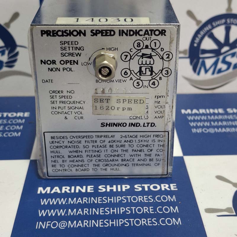 SHINKO 14030 1620-RPM PRECISION SPEED INDICATOR