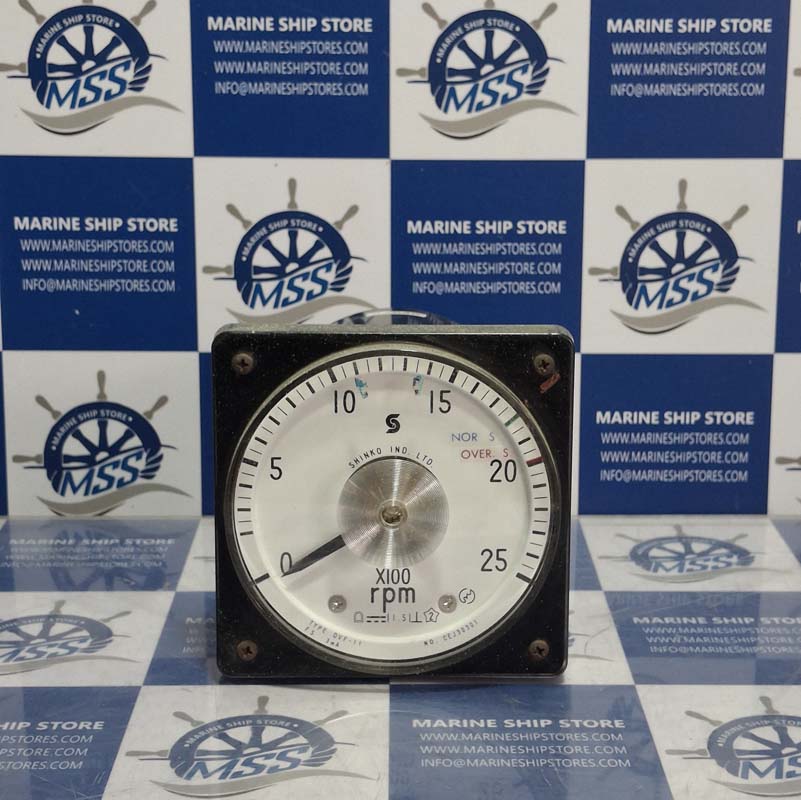 SHINKO DVF-11 RPM 0-25 RPM METER