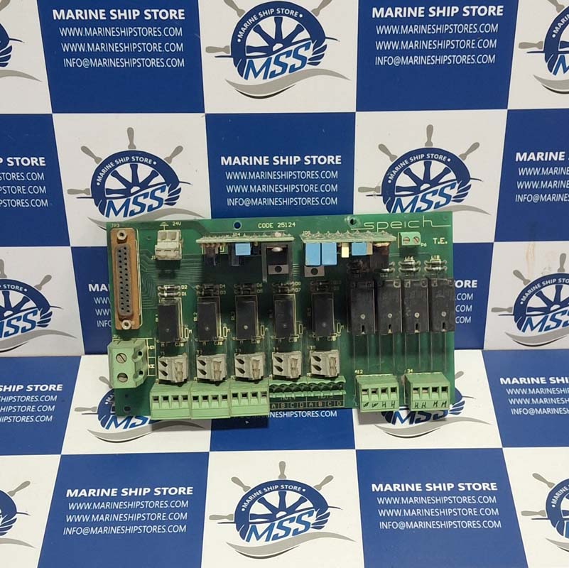 SPEICH CODE-25124 - CODE-25120.01 PCB CARD SPEICH CODE-25124 - CODE-25120.01 PCB CARD