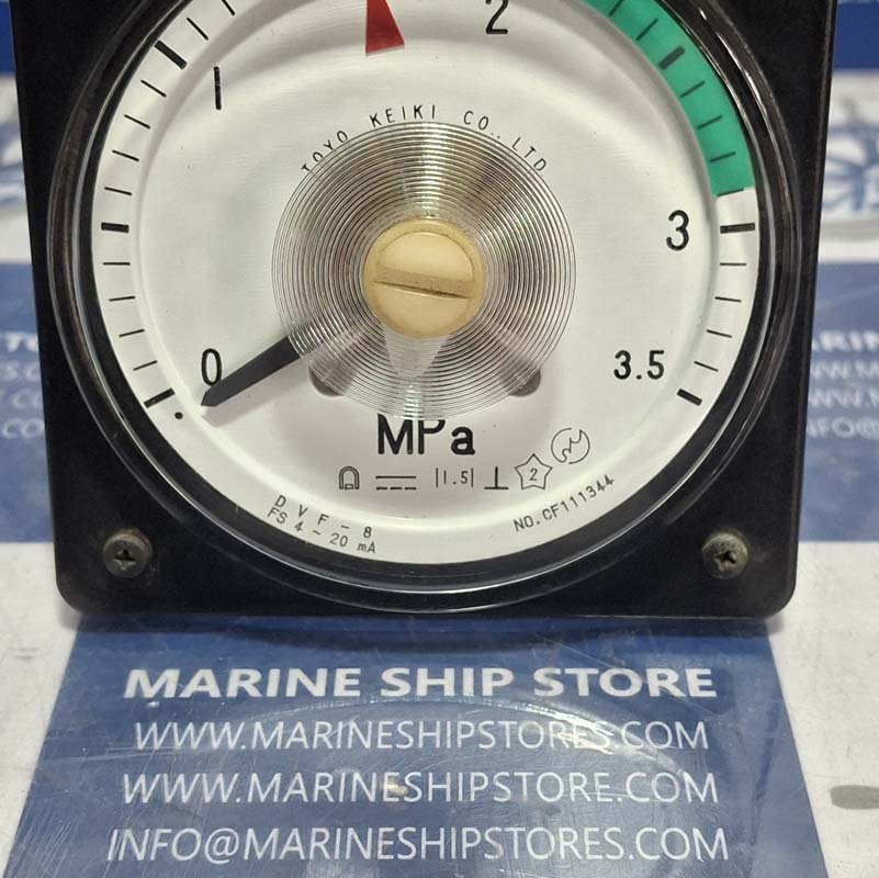 TOKYO KEIKI DVF-8 RPM 0-3.5 MPA PRESSURE INDICATOR-1 TOKYO KEIKI DVF-8 RPM 0-3.5 MPA PRESSURE INDICATOR