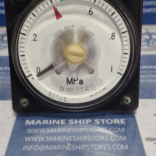TOKYO KEIKI DVF-8 RPM 0-8 MPA PRESSURE INDICATOR
