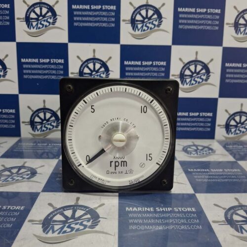 TOYO KEIKI MKH-110T RPM 0-15 RPM METER