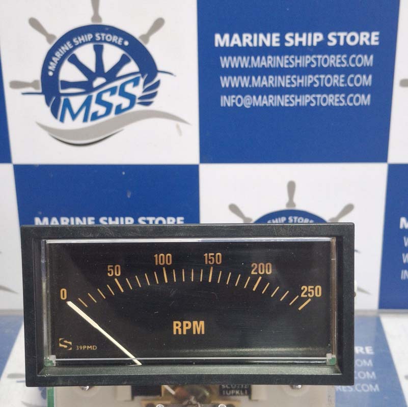 ULSTEIN MARINE IND1013-B RPM 0-250 RPM METER-1 ULSTEIN MARINE IND1013-B RPM 0-250 RPM METER