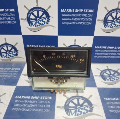 ULSTEIN MARINE IND1013-B RPM 0-250 RPM METER