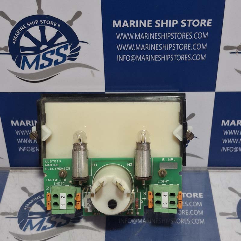 ULSTEIN MARINE IND1013-B RPM 100-0-100 BRIDGE ORDER METER-2 ULSTEIN MARINE IND1013-B RPM 100-0-100 BRIDGE ORDER METER