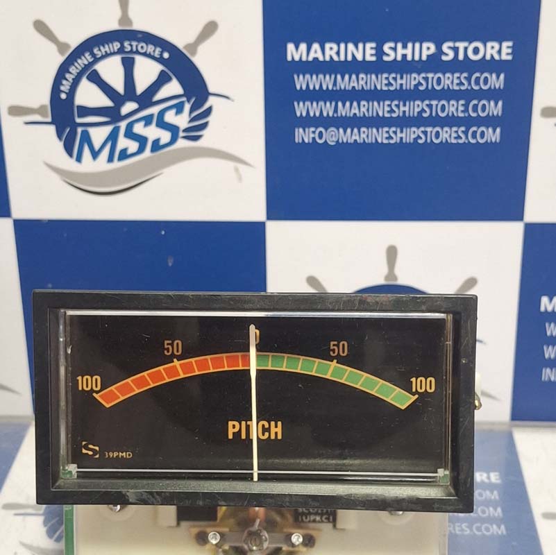 ULSTEIN MARINE IND1013-B RPM 100-0-100 PITCH METER-1 ULSTEIN MARINE IND1013-B RPM 100-0-100 PITCH METER