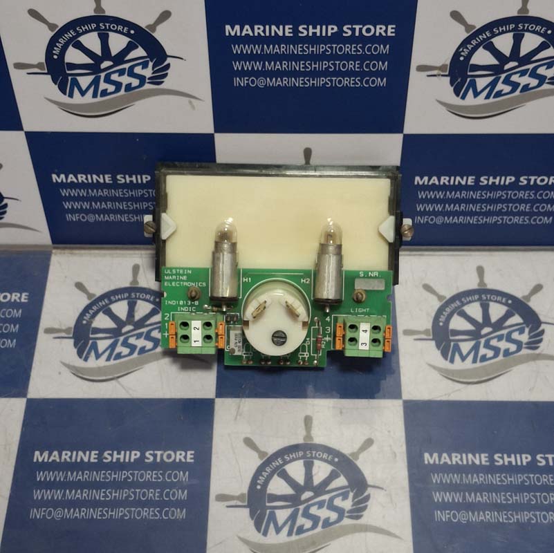 ULSTEIN MARINE IND1013-B RPM 100-0-100 PITCH METER-2 ULSTEIN MARINE IND1013-B RPM 100-0-100 PITCH METER