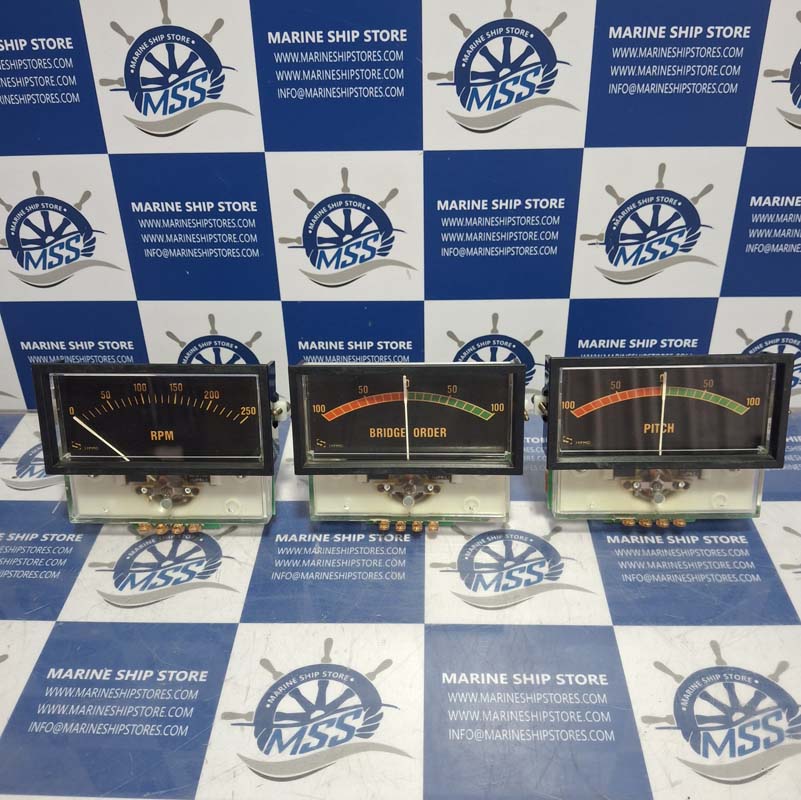 ULSTEIN MARINE IND1013-B RPM + BRIDGE ORDER + PITCH 3 SET METER