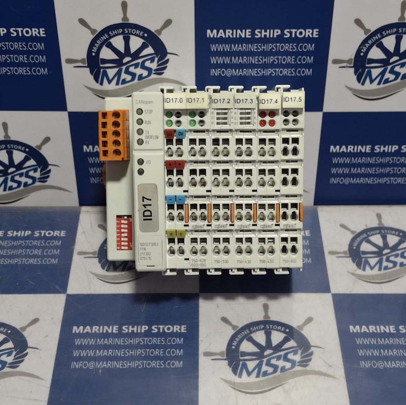 WAGO ITEM NO-750-600 ID17.0 + ID17.1 + ID17.2 + ID17.3 + ID17.4 + ID17.5 END MODULE WAGO ITEM NO-750-600 ID17.0 + ID17.1 + ID17.2 + ID17.3 + ID17.4 + ID17.5 END MODULE