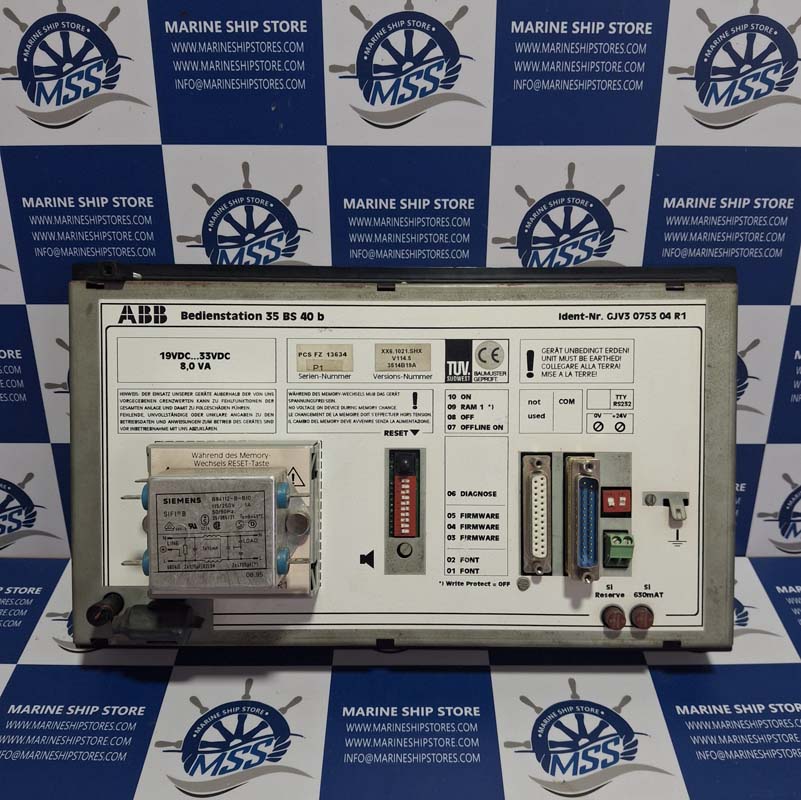 ABB BEDIENSTATION 35 BS 40 B PCS FZ 13634 V114.5 GJV3 0753 04 R1 OPERATOR STATION PANEL3 ABB BEDIENSTATION 35 BS 40 B PCS FZ 13634 V114.5 GJV3 0753 04 R1 OPERATOR STATION PANEL
