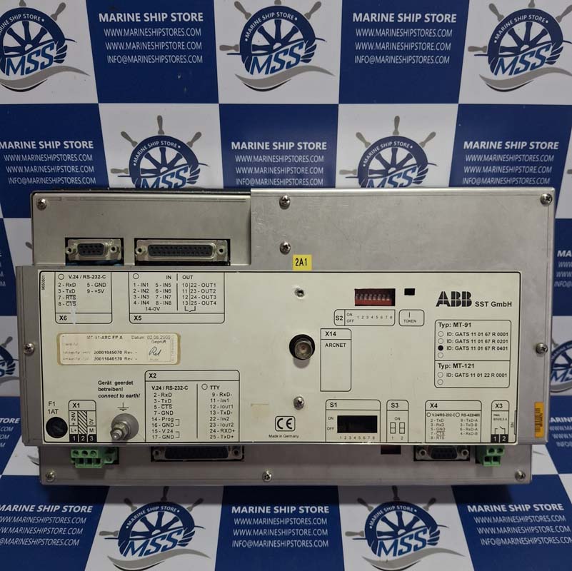ABB MT-91-ARC FP A MT-121 OPERATOR PANEL