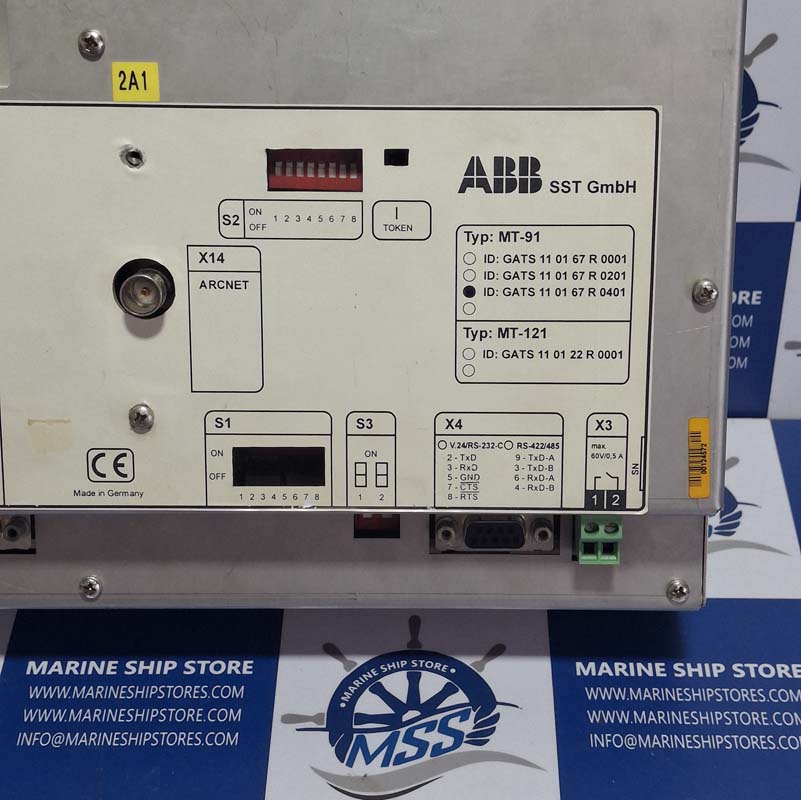 ABB MT-91-ARC FP A MT-121 OPERATOR PANEL