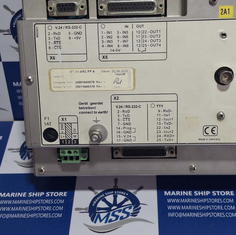 ABB MT-91-ARC FP A MT-121 OPERATOR PANEL