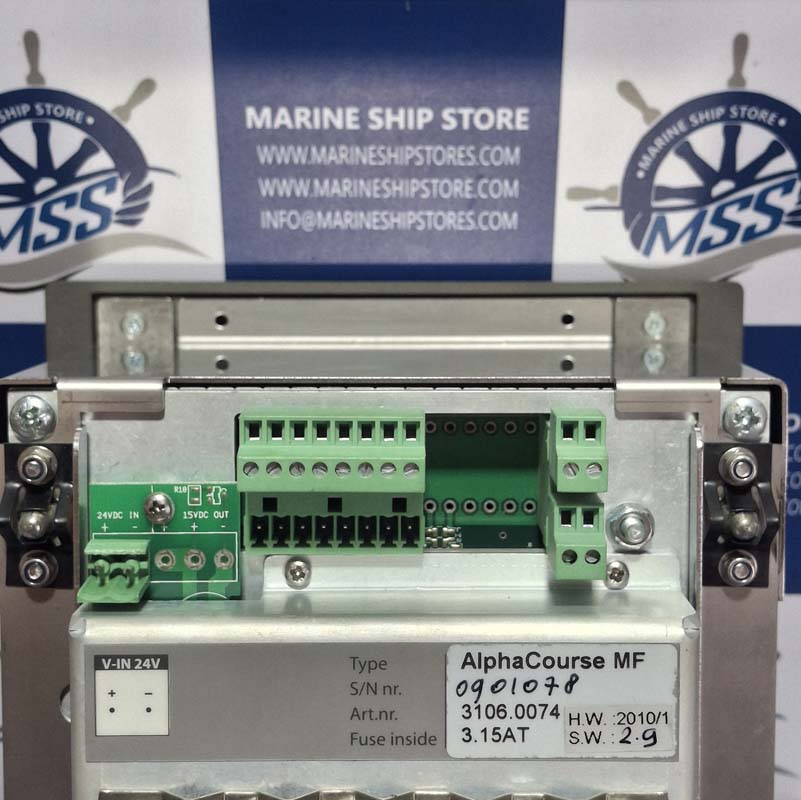 ALPHATRON MARINE ALPHACOURSE MF 3106.0074 MF LINE COURSE INDICATOR-6 ALPHATRON MARINE ALPHACOURSE MF 3106.0074 MF LINE COURSE INDICATOR