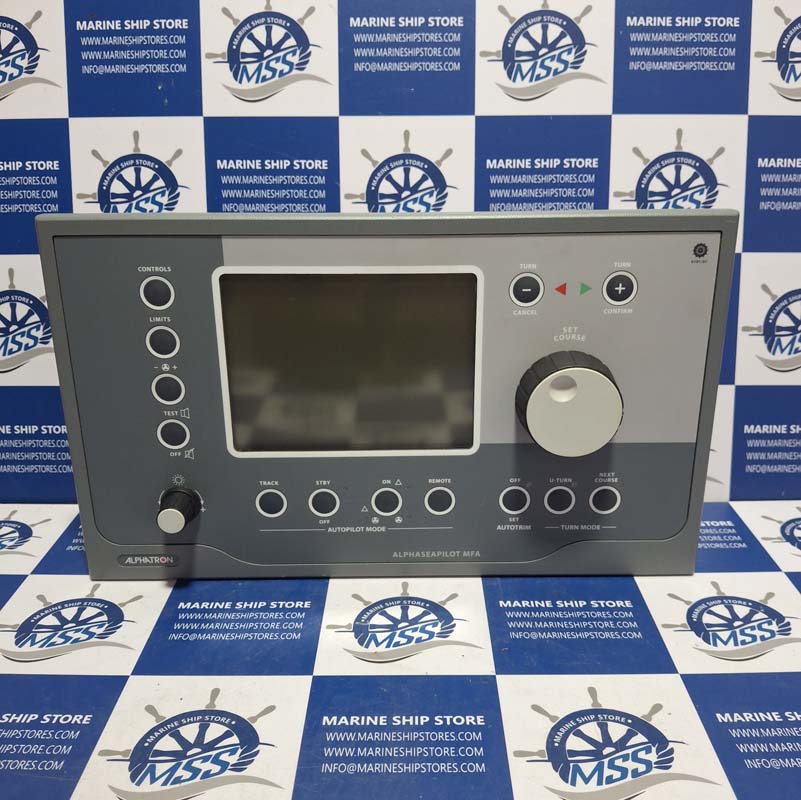 ALPHATRON MARINE ALPHASEAPILOT MFA 3104.0440 AUTOPILOT DISPLAY