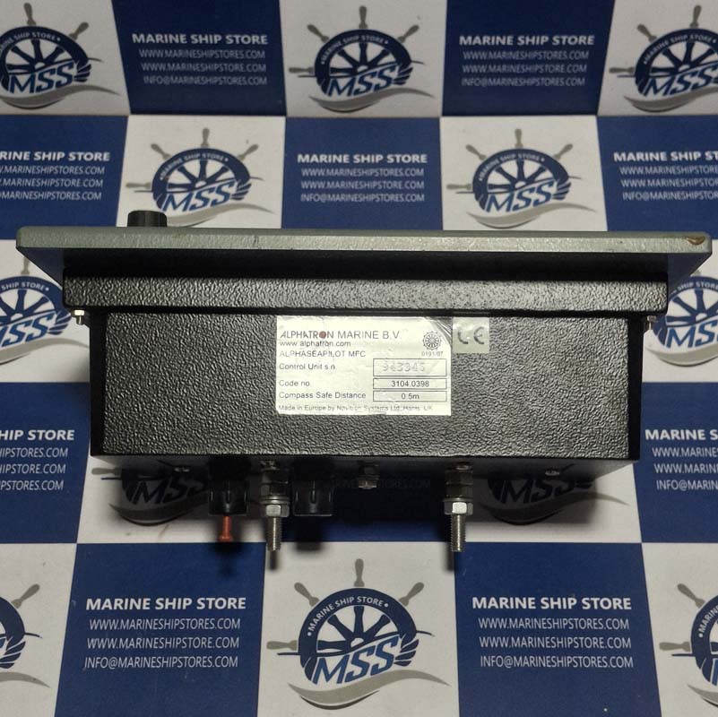 ALPHATRON MARINE ALPHASEAPILOT MFC 3104.0398 ADAPTIVE AUTOPILOT DISPLAY