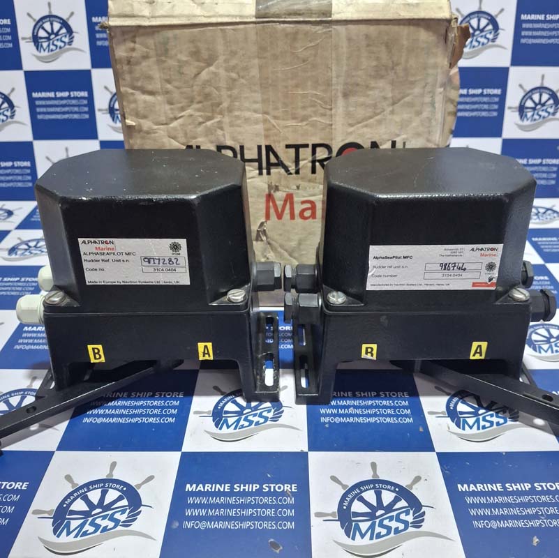 ALPHATRON MARINE ALPHASEAPILOT MFC 3104.0404 NAVITRON FEEDBACK DUAL+SATG-2 ALPHATRON MARINE ALPHASEAPILOT MFC 3104.0404 NAVITRON FEEDBACK DUAL+SATG