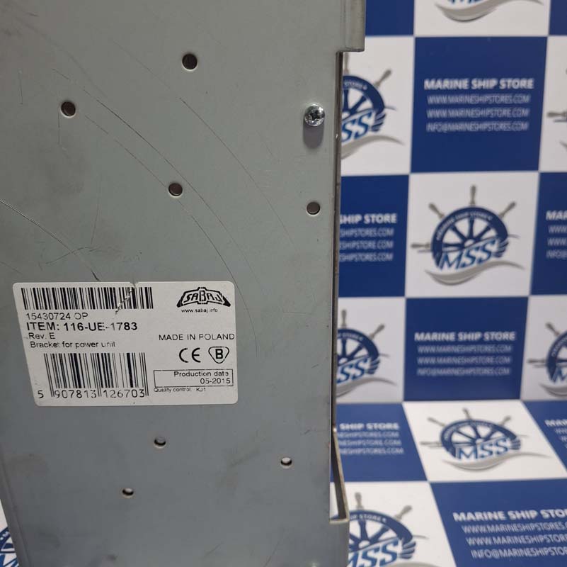 AUTRONICA SABAJ BPS-405 116-UE-1783 REV-E BRACKER FOR POWER UNIT-9 AUTRONICA SABAJ BPS-405 116-UE-1783 REV-E BRACKER FOR POWER UNIT