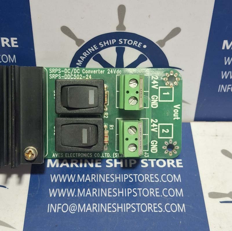 AVES ELECTRONICS SAMSUNG UDPS-DCDC2424-02 REV-1.2 SRPS-DDC502-24 SRPS-DC-DC CONVERTER PCB CARD