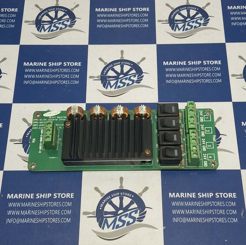 AVES ELECTRONICS SAMSUNG UDPS-DCDC2424-04 REV-1.2C SPRS-DDC504-24 SPRS-DC-DC CONVERTER PCB CARD-3 AVES ELECTRONICS SAMSUNG UDPS-DCDC2424-04 REV-1.2C SPRS-DDC504-24 SPRS-DC-DC CONVERTER PCB CARD
