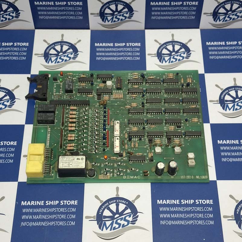 BEMAC UST-202-D NO-1307D INTERFACE PCB CARD-1 BEMAC UST-202-D NO-1307D INTERFACE PCB CARD
