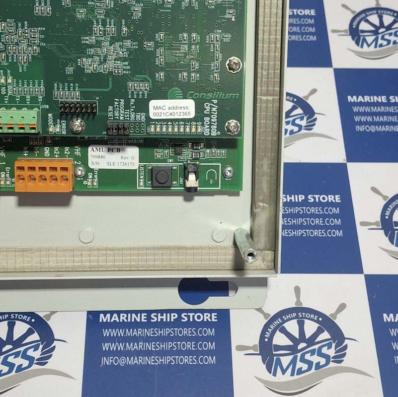 CONSILIUM 5490300-00A AMU-709870 REV-B CPU-709780 REV-C 7097808 CPU BOARD AUDIO MIXER UNIT-8 CONSILIUM 5490300-00A AMU-709870 REV-B CPU-709780 REV-C 7097808 CPU BOARD AUDIO MIXER UNIT