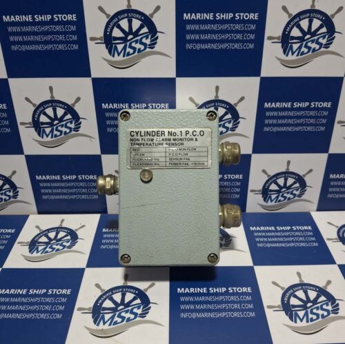 KEUMYANG CYLINDER NO.1 P.C.O NON FLOW ALARM MONITOR & TEMPERATURE SENSOR