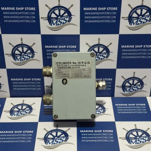 KEUMYANG CYLINDER NO.10 P.C.O NON FLOW ALARM MONITOR & TEMPERATURE SENSOR