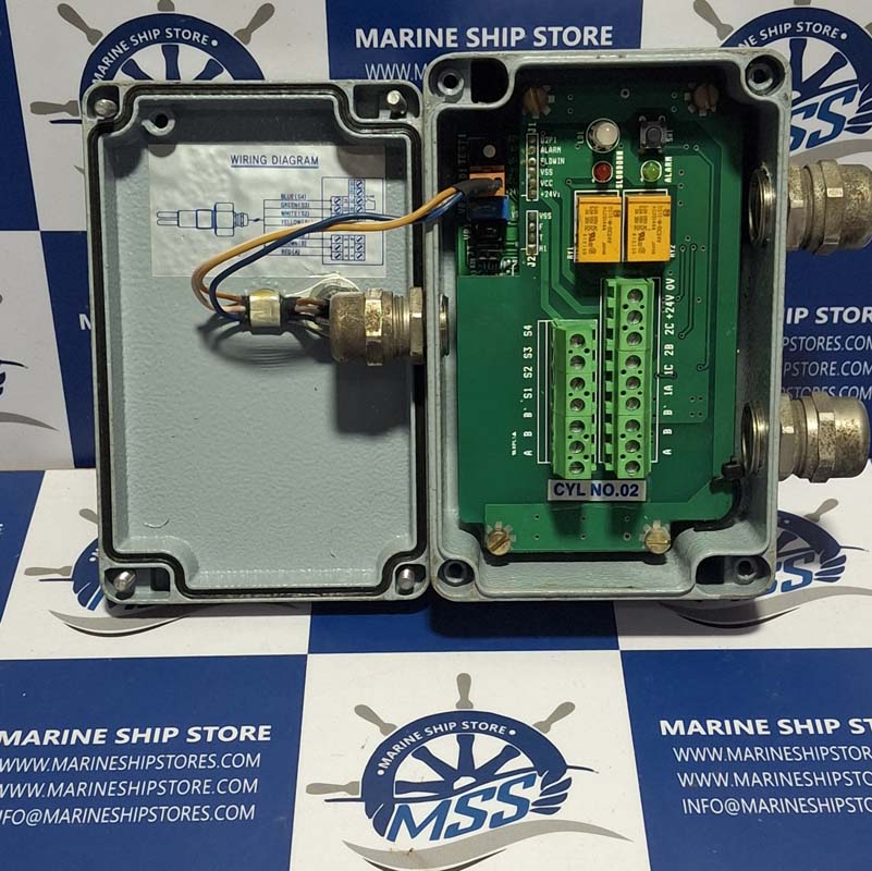 KEUMYANG CYLINDER NO.2 P.C.O NON FLOW ALARM MONITOR & TEMPERATURE SENSOR-4 KEUMYANG CYLINDER NO.2 P.C.O NON FLOW ALARM MONITOR & TEMPERATURE SENSOR