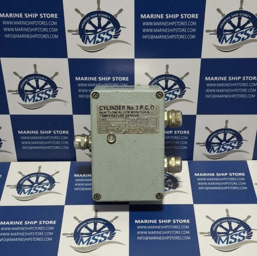 KEUMYANG CYLINDER NO.3 P.C.O NON FLOW ALARM MONITOR & TEMPERATURE SENSOR