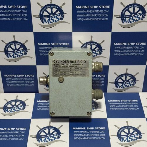 KEUMYANG CYLINDER NO.5 P.C.O NON FLOW ALARM MONITOR & TEMPERATURE SENSOR