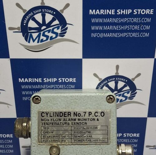 KEUMYANG CYLINDER NO.7 P.C.O NON FLOW ALARM MONITOR & TEMPERATURE SENSOR