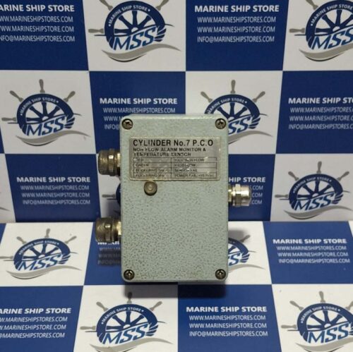 KEUMYANG CYLINDER NO.7 P.C.O NON FLOW ALARM MONITOR & TEMPERATURE SENSOR