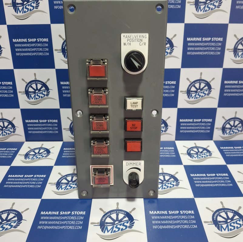 MITSUI ZOSEN MSR BMS-2000 II MANEUVERING POSITION CONTROL PANEL