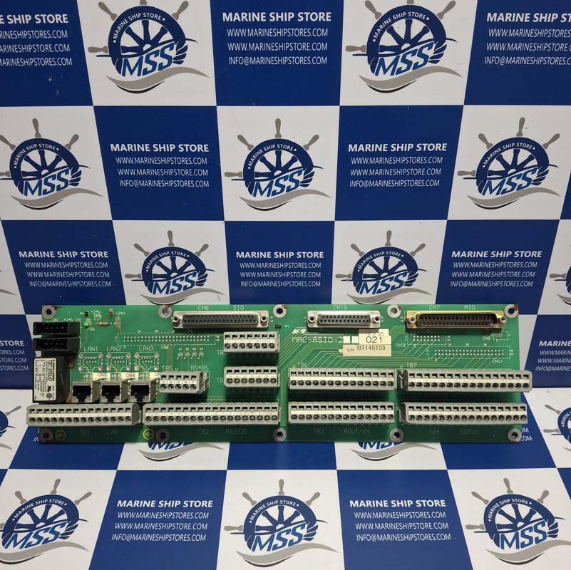 MITSUI ZOSEN MSR MAC-ASIO-2 REV-35 PCB BOARD-1 MITSUI ZOSEN MSR MAC-ASIO-2 REV-35 PCB BOARD