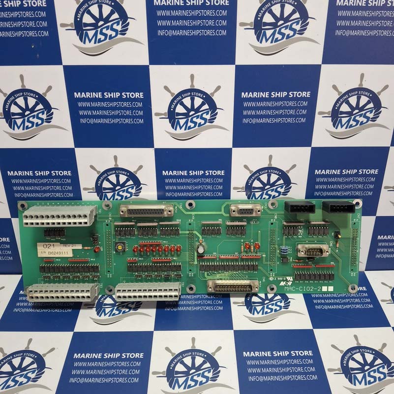 MITSUI ZOSEN MSR MAC-CIO2-2 REV-21 PCB BOARD