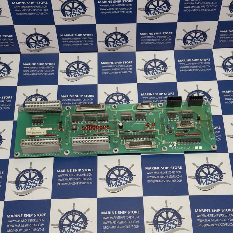 MITSUI ZOSEN MSR MAC-CIO2-2 REV-21 PCB BOARD