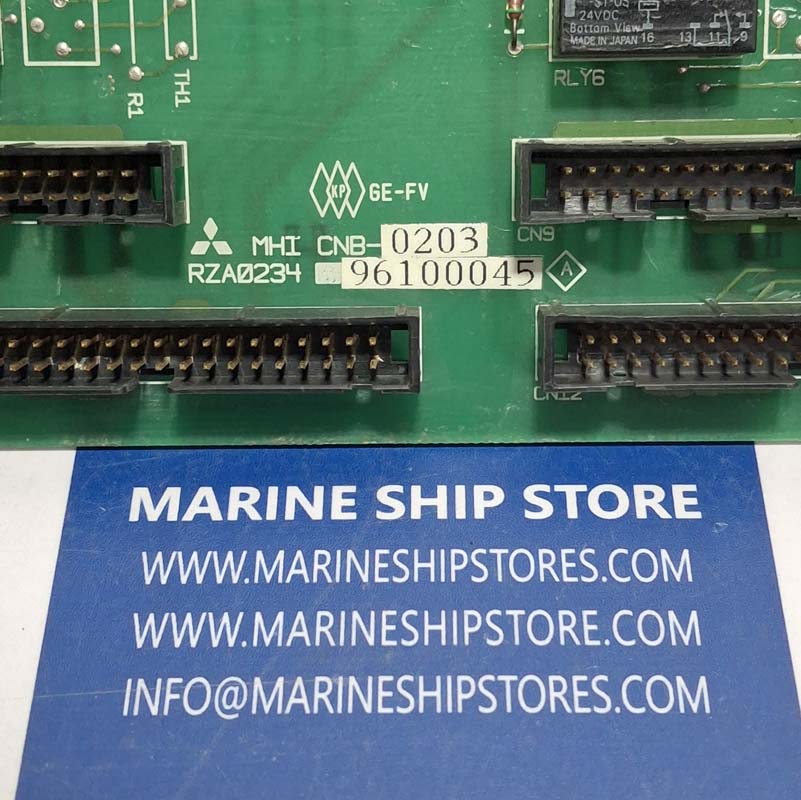 MITSUIBHI MHI CNB-0203 RZA0234 96100045 PCB CARD-2 MITSUIBHI MHI CNB-0203 RZA0234 96100045 PCB CARD