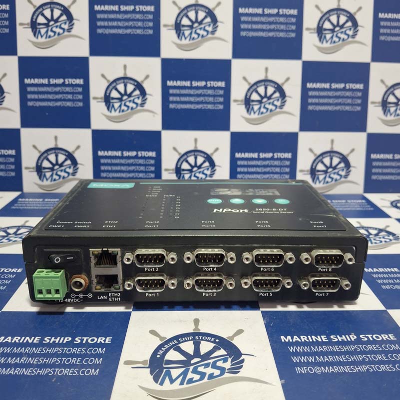 MOXA NPORT 5650-8-DT SERIAL DEVICE SERVER-3 MOXA NPORT 5650-8-DT SERIAL DEVICE SERVER